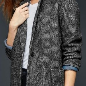 GAP Women Herringbone Jacket. NWT Sz XS